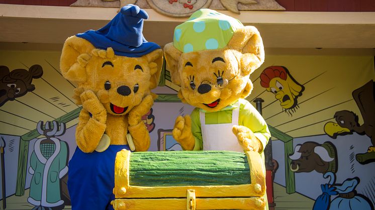 Årets nyhet på Kolmården: "Bamse och den hemliga kistan"