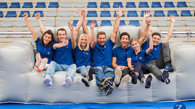 Junge Olympiahoffnungen des Zurich Sports Team