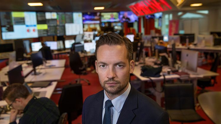 David Baas, nominerad i kategorin Årets Röst 2018