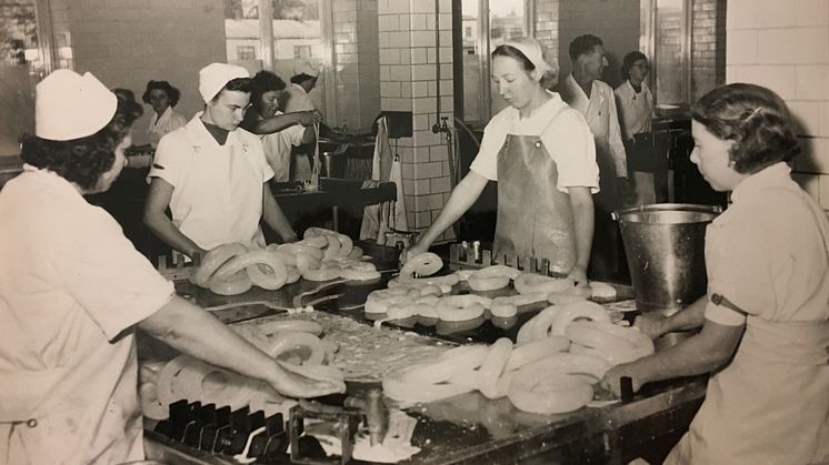 Inifrån Slakthuset 1955