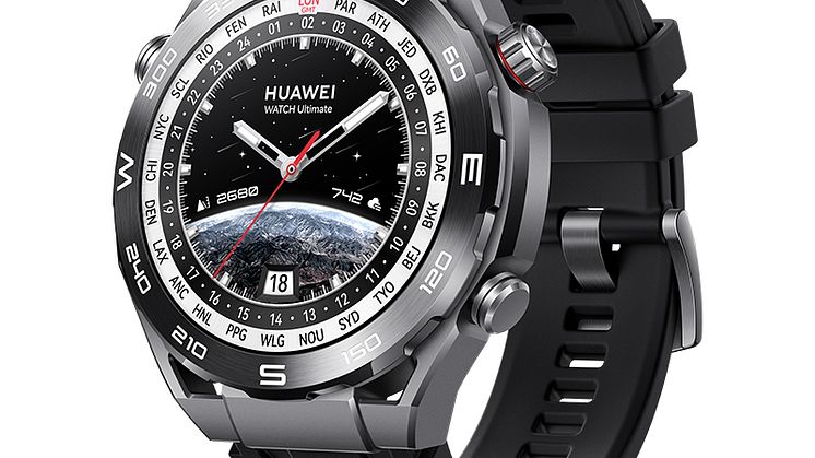 Huawei Watch Ultimate_Black_Front left