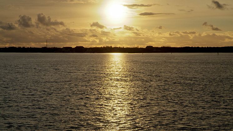 Solnedgang fra Fanø