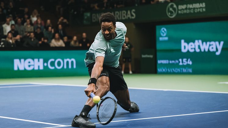 Gaël Monfils at the BNP Paribas Nordic Open 2023