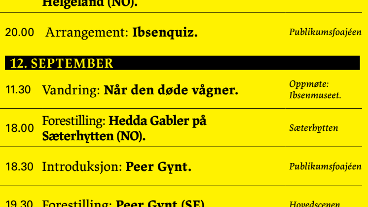 Se den komplette kalenderoversikten