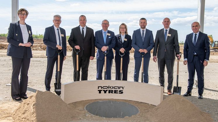 Nokian Tyres lanserer banebrytende dekkfabrikk i Romania – den første nullutslippsfabrikken i dekkindustrien