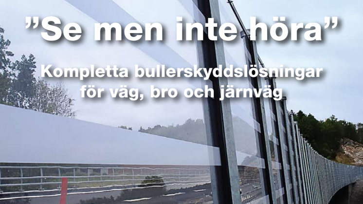 Jätteorder på bullerskydd till Hammerglass AB