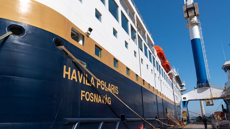 Havila Polaris at Tersan shipyard