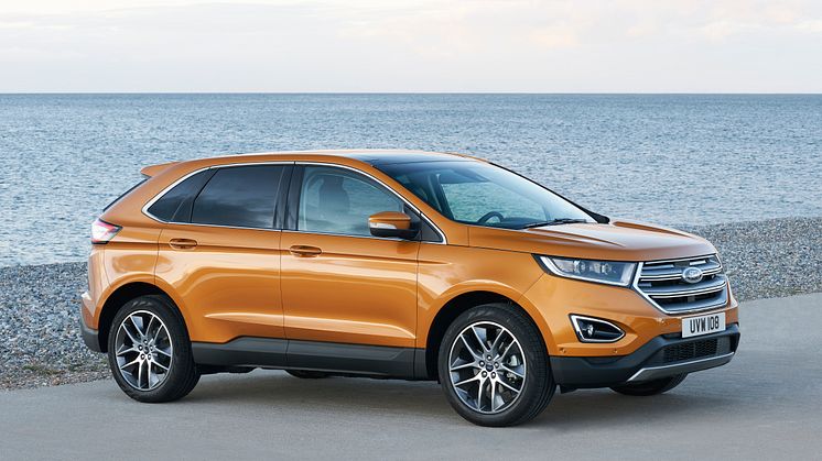 Nye Ford Edge har sin Europa-debut på den internasjonale bilutstillingen i Frankfurt.