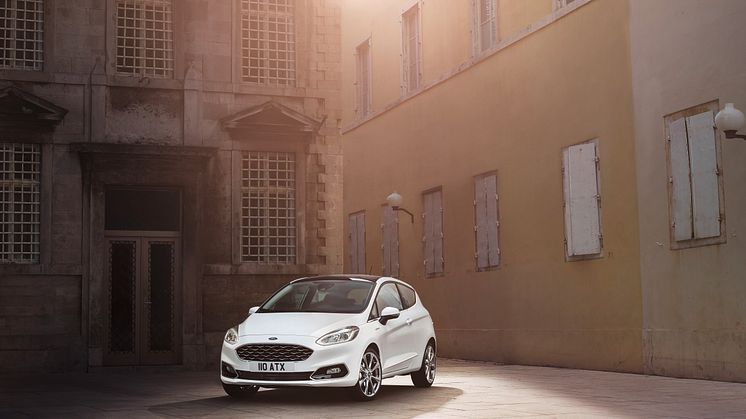 Hele vejen rundt om ny Ford Fiesta