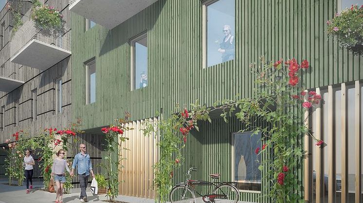 Positiv prognos för byggande i trä mot 2025
