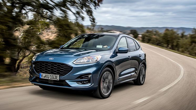 Ford Kuga Plug-in Hybrid var den mest solgte personbil i maj. 