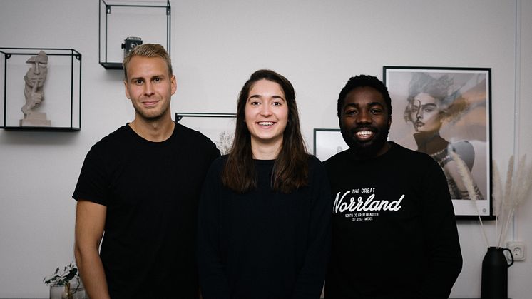 Foto: STP Media Kristoffer Pettersson. I bild Anthony Sorsa, Julia Sénécal och Munashe Chivaura