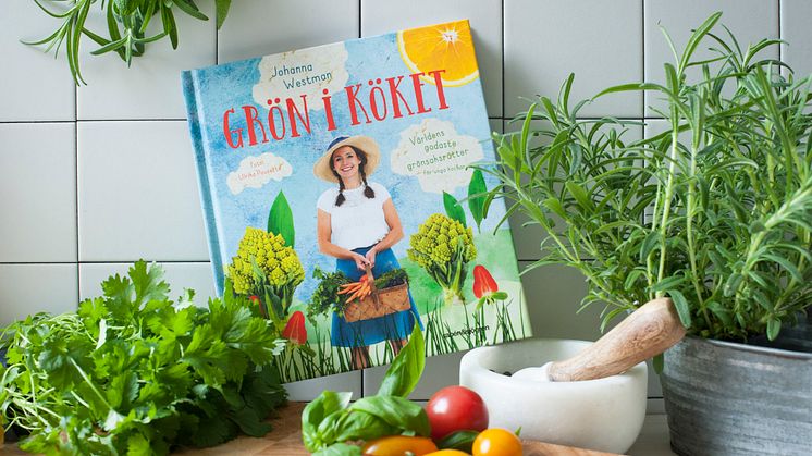 Grön i köket: världens godaste grönsaksrätter för unga kockar av Johanna Westman