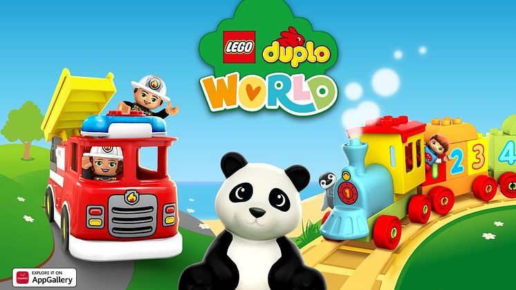 Huawei AppGallery växer med LEGO®DUPLO®WORLD