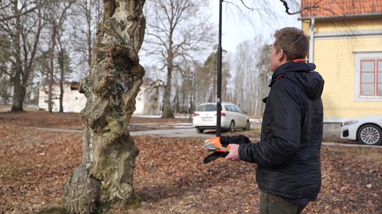 Naturen och friluftsliv med Anders. 90 sek