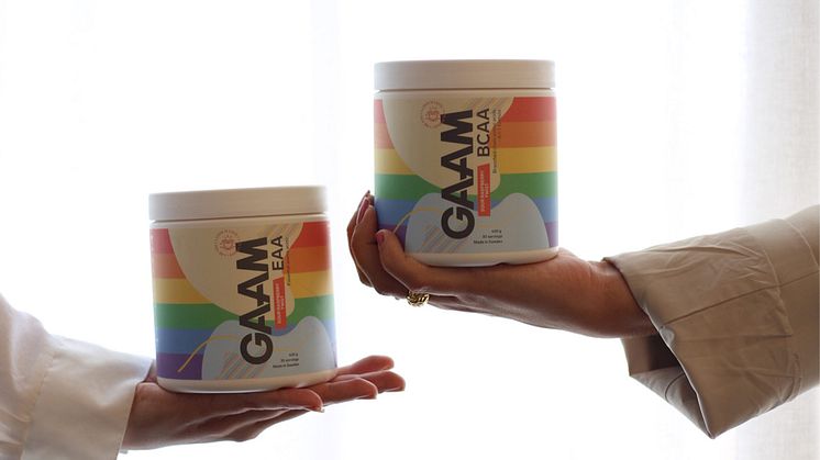 Love is love! GAAM produktlanserar med engagemang för jämlikhet
