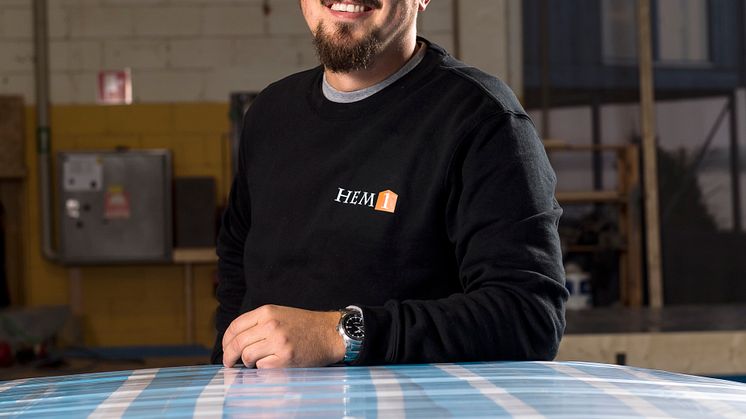 Andreas Lindgren, produksjonsansvarlig, Hem1