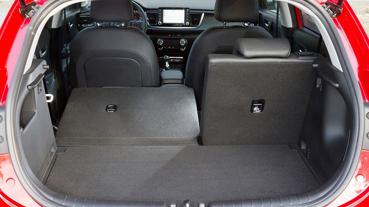 Nya Kia Rio bagage