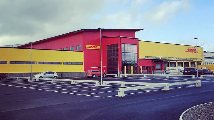 DHL Express nya terminal på Landvetter flygplats