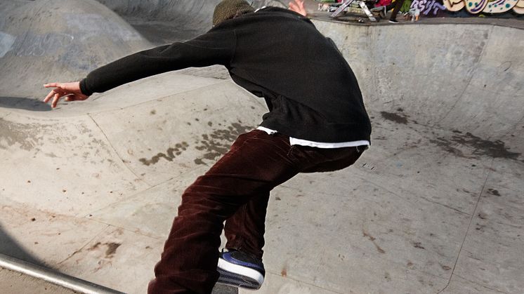 Skatebowl og aktivitetspark i Gamlebyen