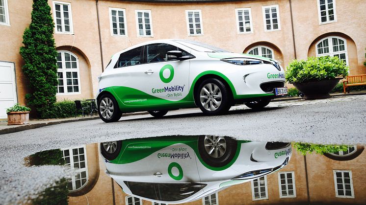 Renault har nu næste 50 procent af elbils markedet i Danmark. Blandt køberne er delebilsordninger som københavnske Green Mobility og Jyske TADAA! 