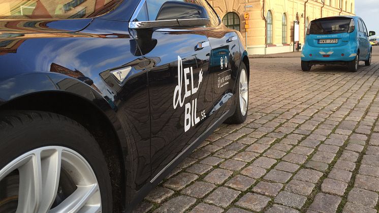 Testa en Tesla Med Kalmar Energi och Scandic på nya elbilsmacken 