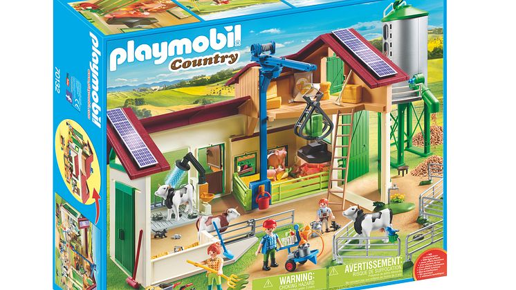 Großer Bauernhof mit Silo von PLAYMOBIL (70132)