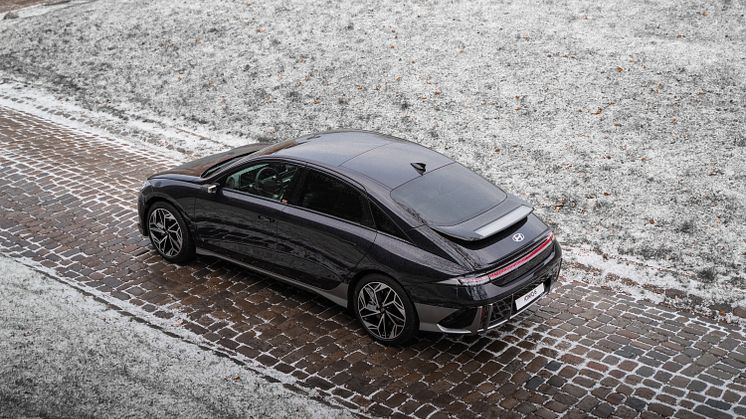 Helt nye Hyundai IONIQ 6. Foto: Hyundai Motor Norway