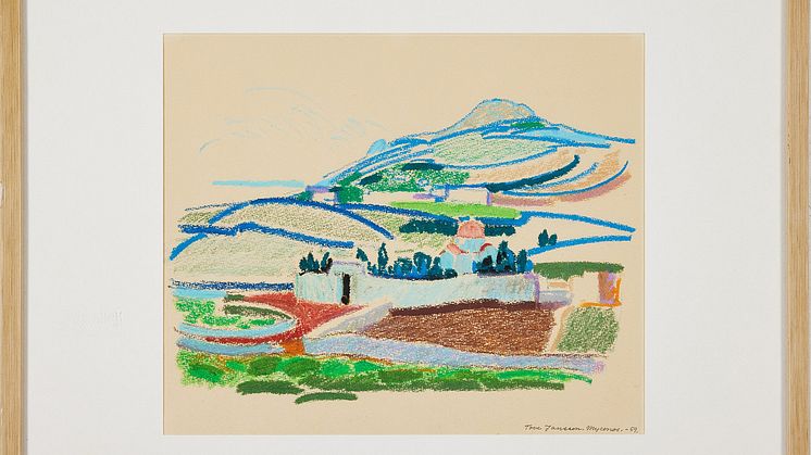 2677042 Tove Jansson – Vy över Mykonos