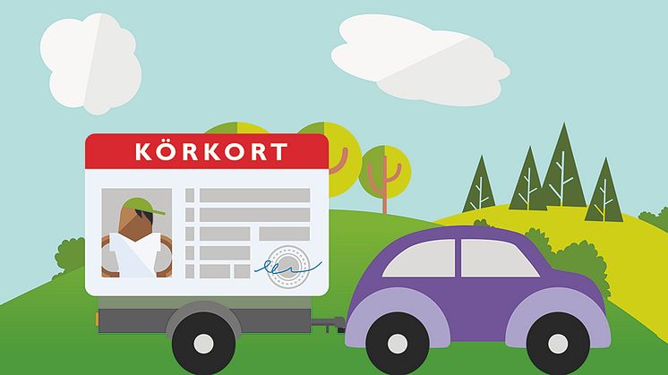 Ta med körkortet till återvinningscentralen