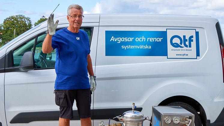 När ni möter våra operatörer så här är de oftast på väg för att rädda en fastighetsägare i trubbel
