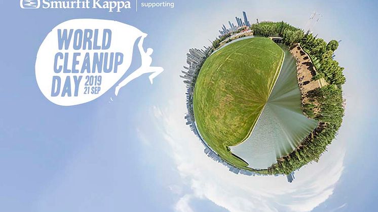 Smurfit Kappa stödjer World Cleanup Day