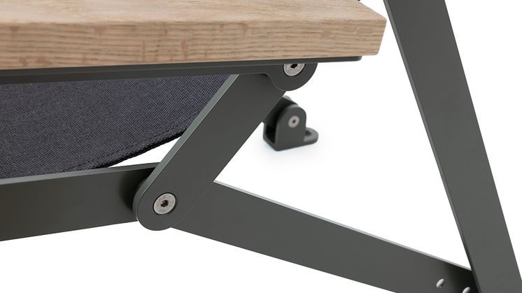 Loj sun chair, detalj. Design Thomas Bernstrand