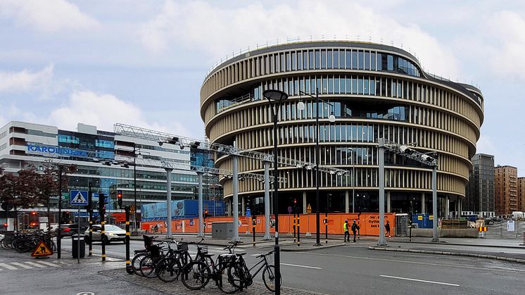 Innovativ teknik i Stockholms nya nav för life science