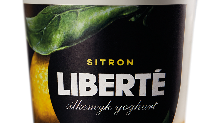 Liberté yoghurt Sitron 400 g png