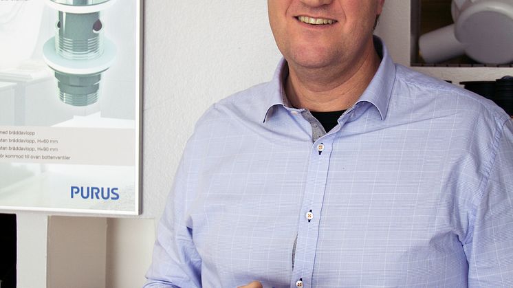 Purus förstärker genom att anställa en ny produktchef för segmentet inomhusavlopp