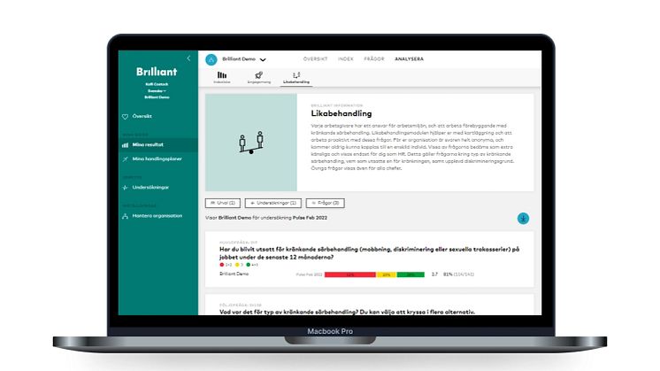 Brilliant Futures tilläggsmodul för likabehandling och inkludering