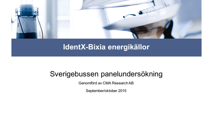 Undersökning svenska folket och vindkraft
