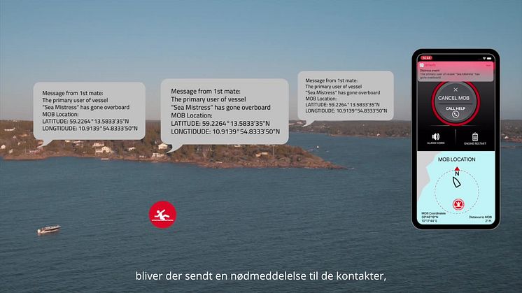 1st Mate udsender nødbesked