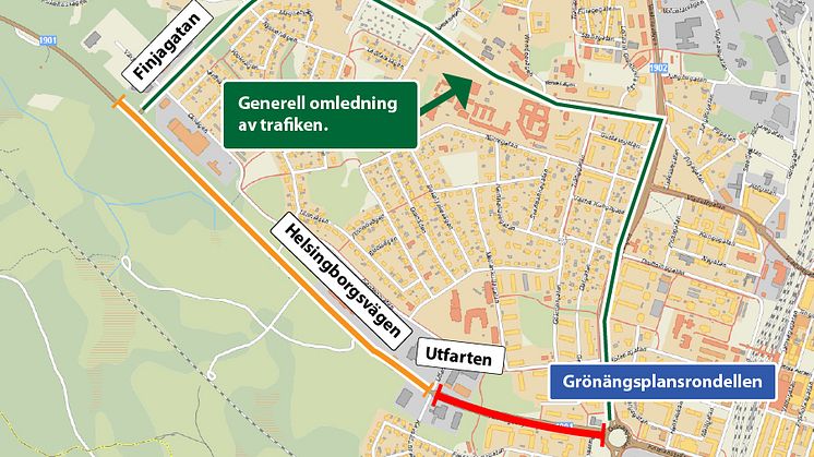 Helsingborgsvägen Finjagatan