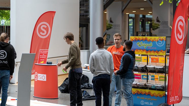 Seksuell helse er et viktig tema for studenter. Bildet er fra en tidligere kampanje. Foto: Petter Sandberg/SiO  