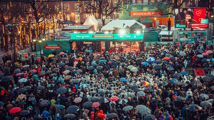 Besöksrekord i Västerås City  under Musikhjälpen-veckan