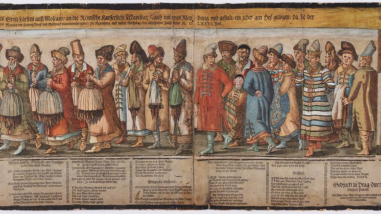 Very rare 16th century print from Prague