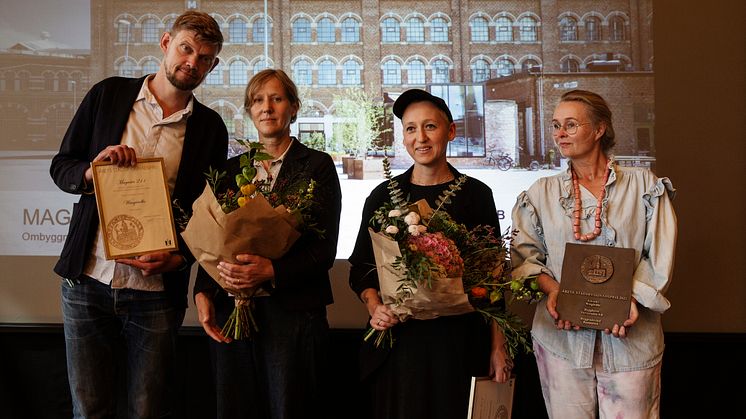 Magasin 211, vinnare av  Stadsbyggnadspriset 2021