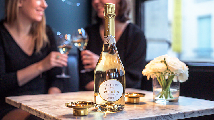 Årets lansering av Ayala Blanc de Blancs 2014 sker 10 november