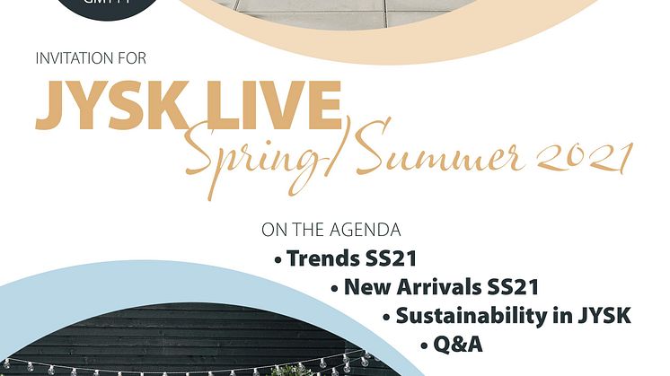 "JYSK Spring/Summer Season 2021“