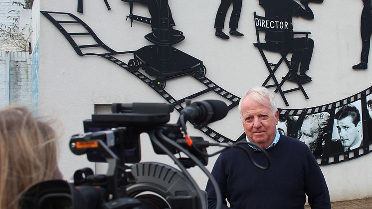 Bob Redman, Chair of First Impressions, filmed for Strictly Come Dancing, the final