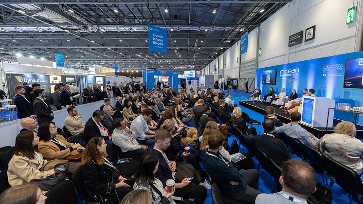 Oi24 - The popular Ocean Futures Theatre venue at Oceanology International