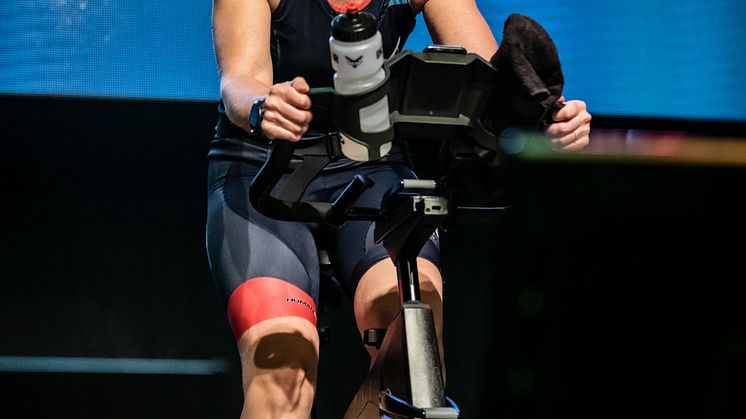 The Intelligent Cycling player in action at ØrBike