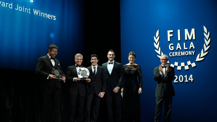 Yamaha Motor Racing Receives 2014 FIM Environment Award